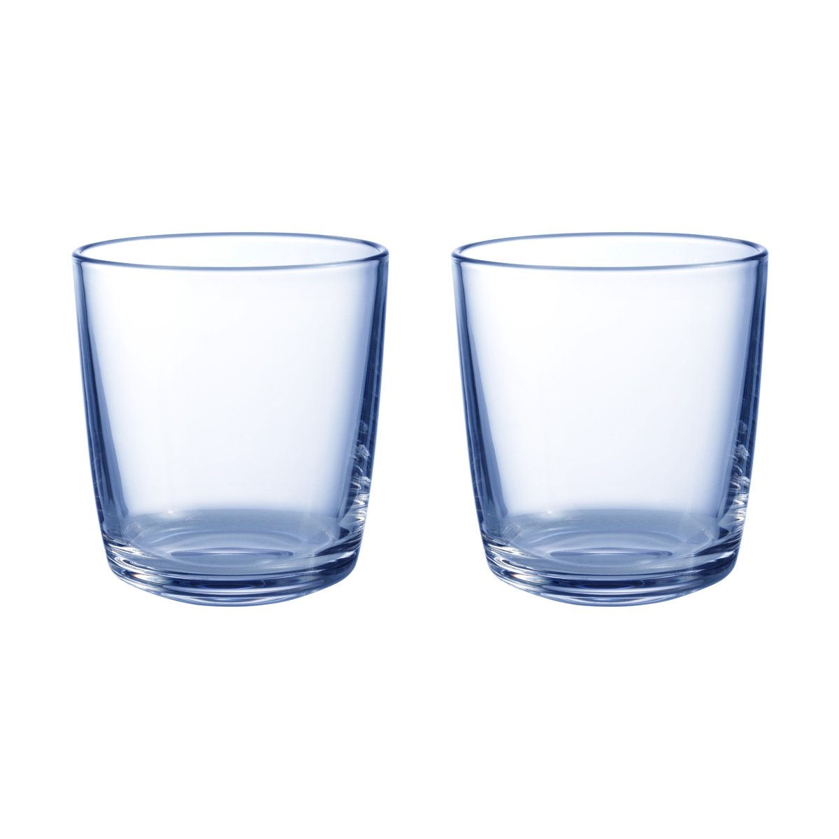 Arabia Oma glass 28 cl 2-pack Aqua | Scandinavian Design | Drinking glasses & tumblers | Blue