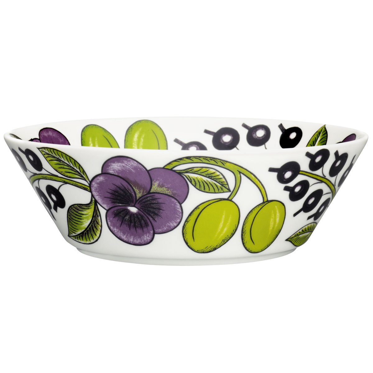 Arabia Paratiisi bowl o23 cm Purple | Scandinavian Design | Serving bowls | Purple