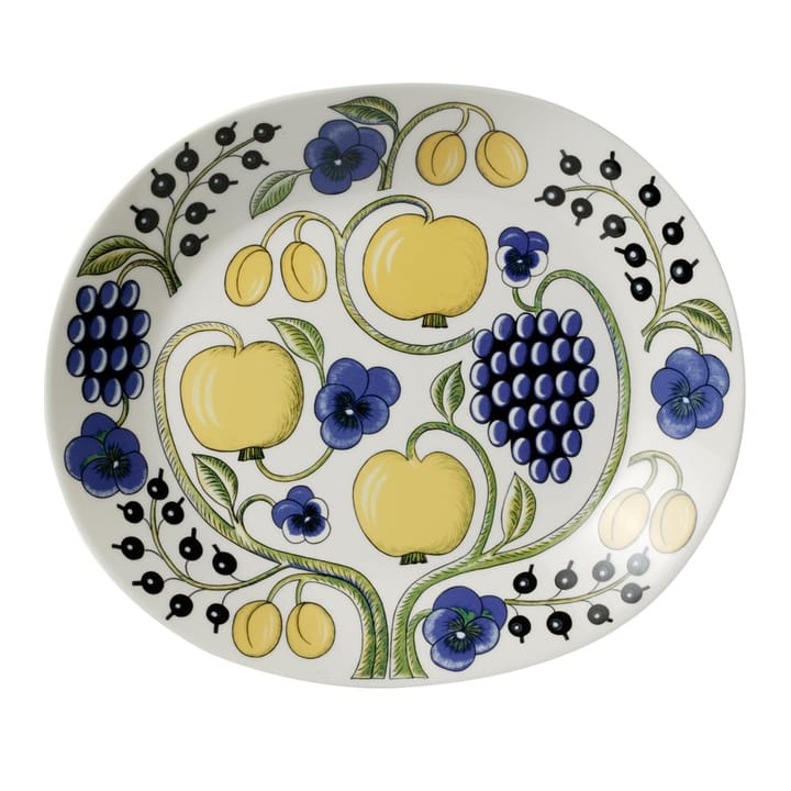 Paratiisi oval plate 36 cm - blue - Arabia