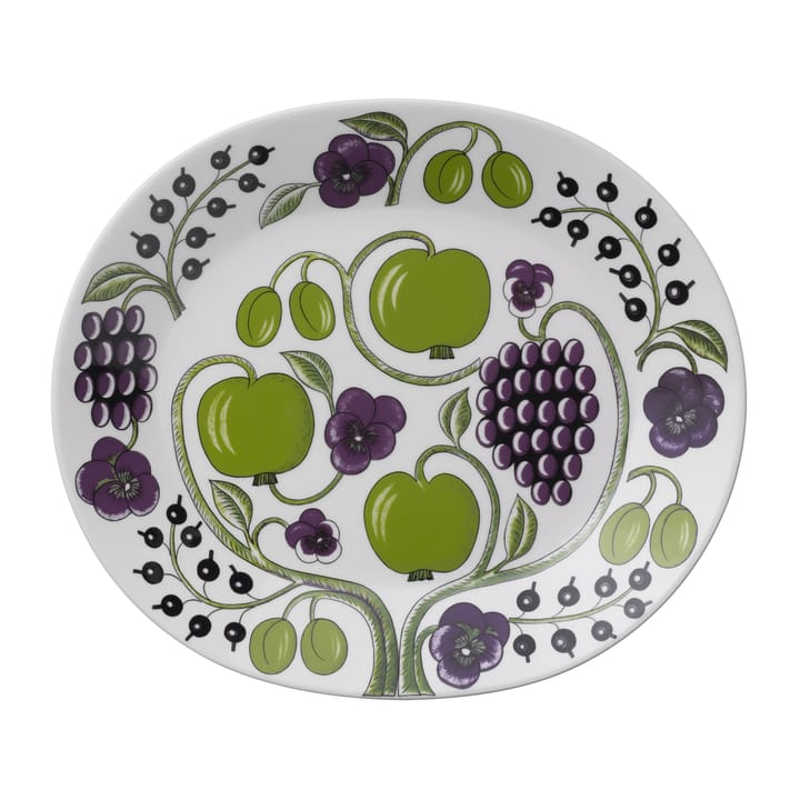 Paratiisi oval plate 36 cm - Purple - Arabia