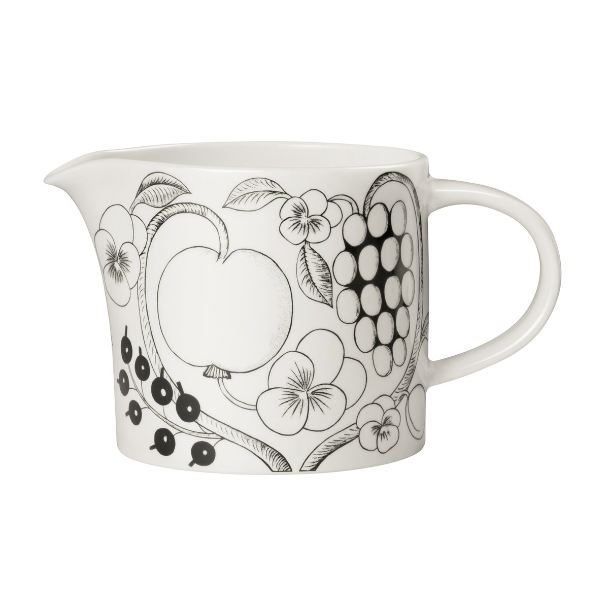 Arabia Paratiisi pitcher 1 L Black | Scandinavian Design | Water jugs and carafes | Black