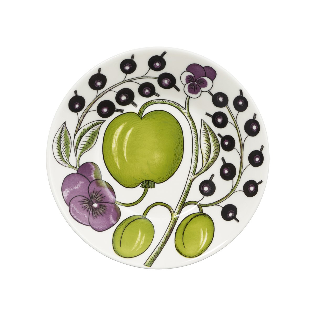 Arabia Paratiisi saucer o14 cm for coffee cup 18 cl Purple