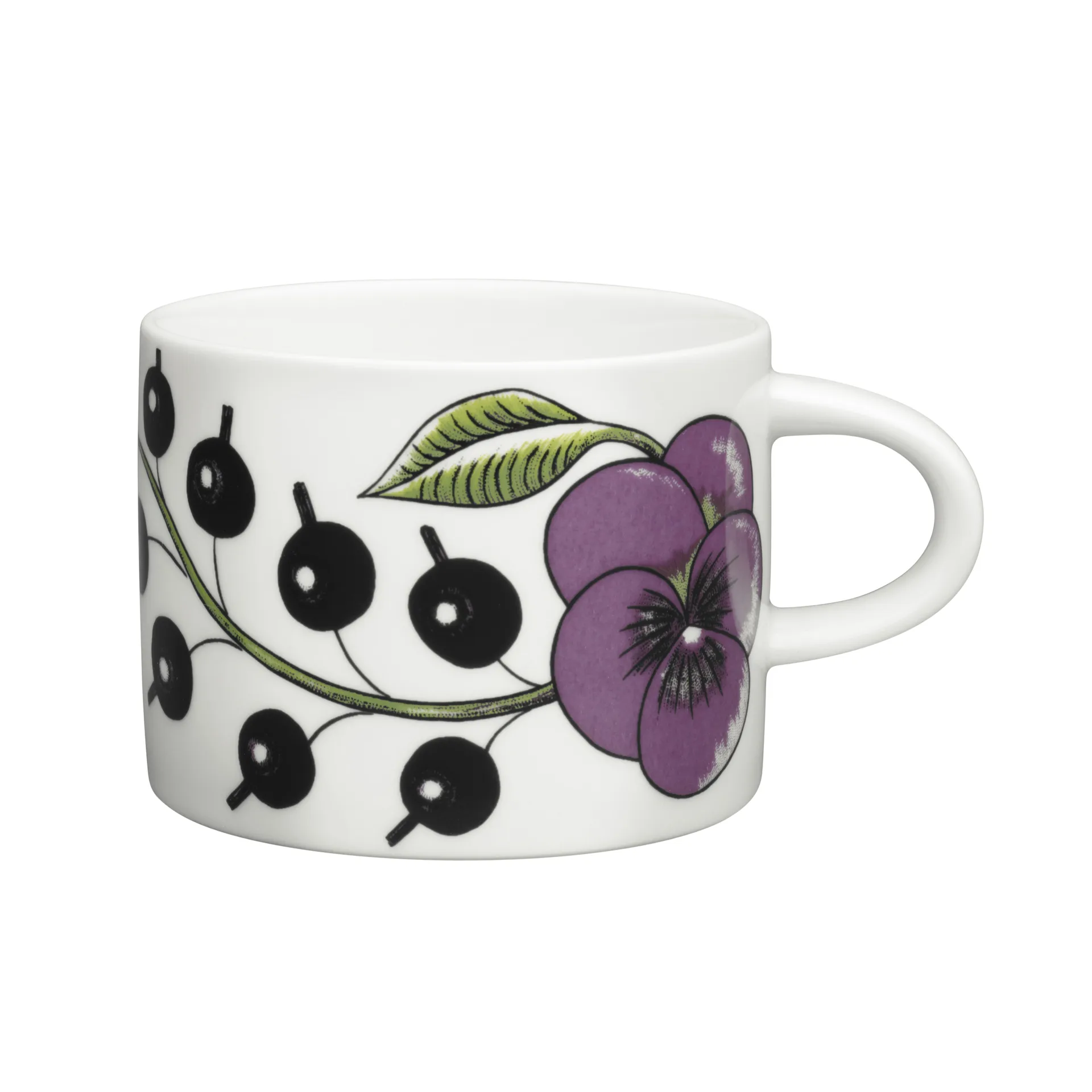 Paratiisi tea cup 28 cl, Purple Arabia