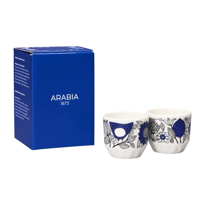 Pastoraali egg cup 2-pack - Blue - Arabia