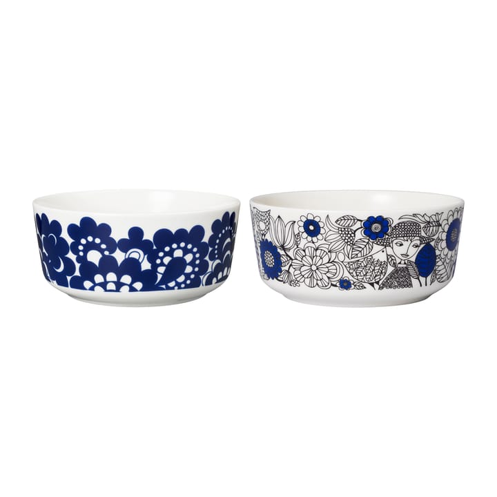 Pastoraali & Esteri Arabia mix set bowl 2 pieces - Blue - Arabia