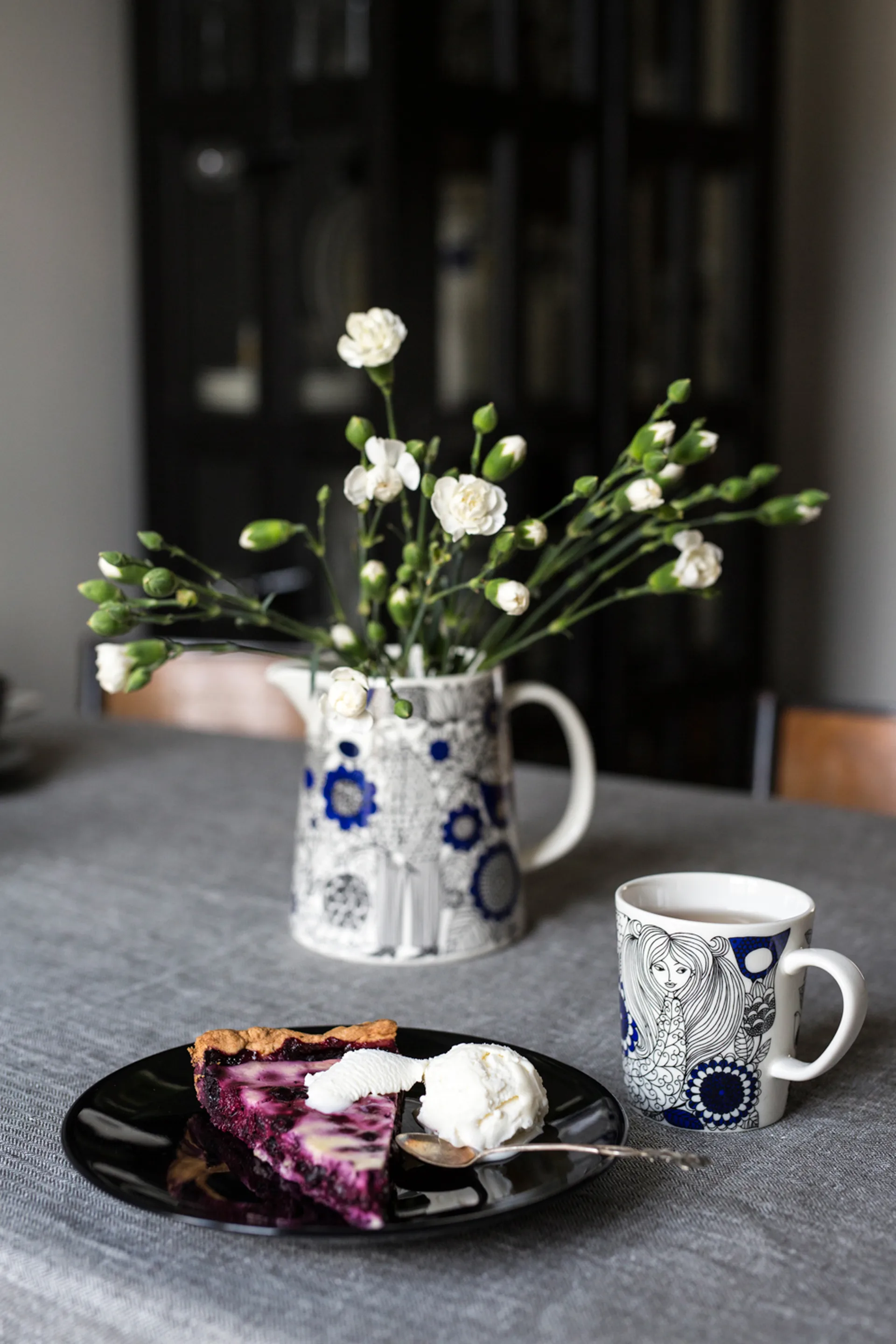 Pastoraali mug 30 cl, Blue Arabia