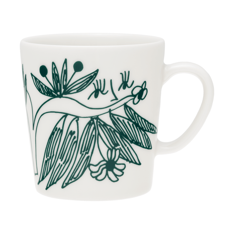 Arabia Puutarhurit mug 30 cl Dark green