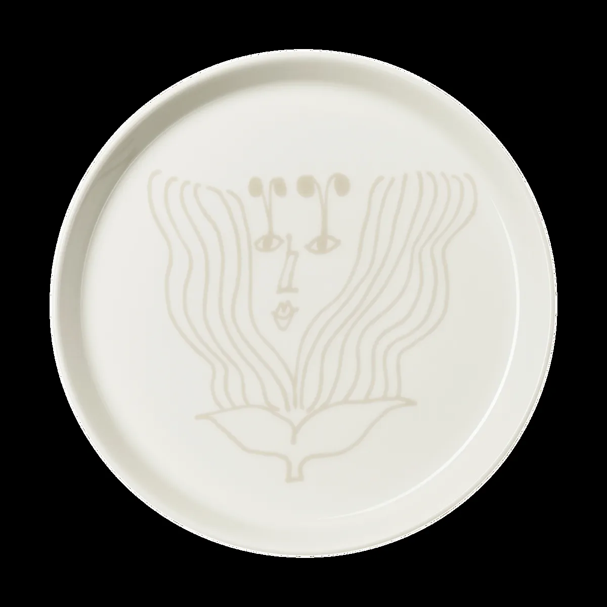 Arabia Puutarhurit plate Ø19 cm Beige