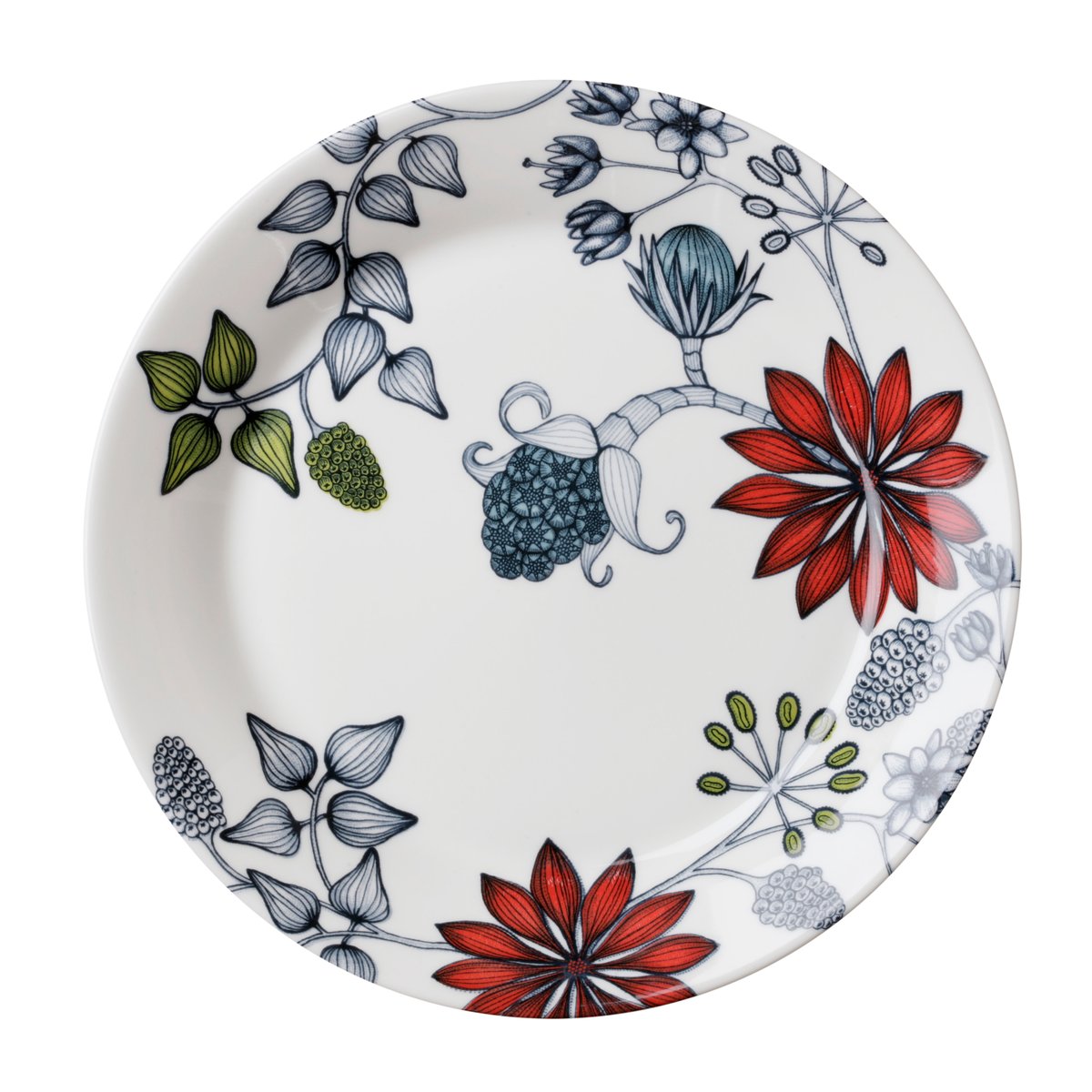Arabia Runo plate o26 cm Summer ray | Scandinavian Design | Dinner plates | Multi
