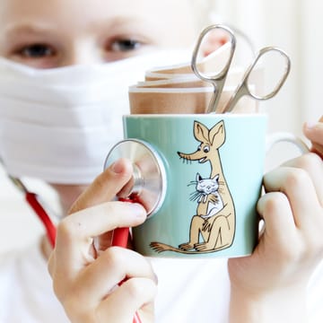 Sniff Moomin mug - turquoise - Arabia
