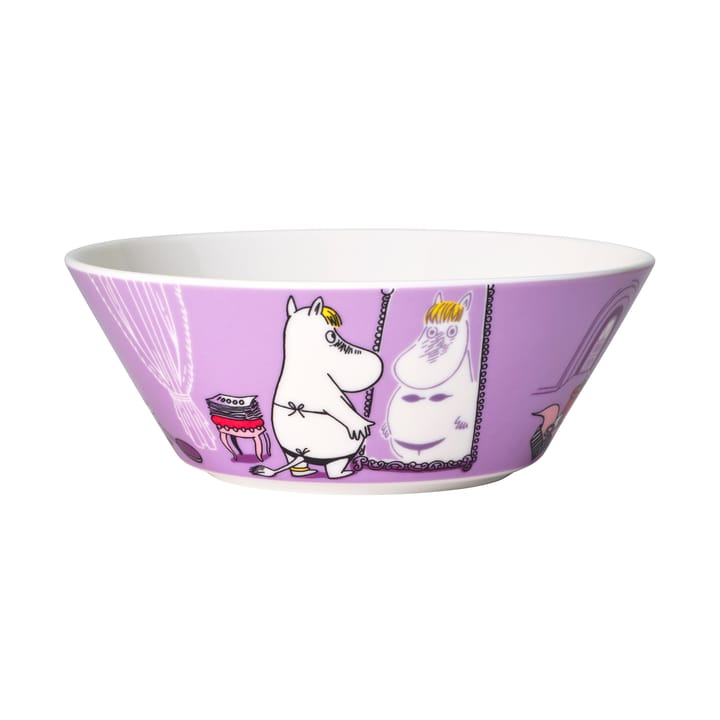Snorkmaiden purple Moomin bowl - purple - Arabia
