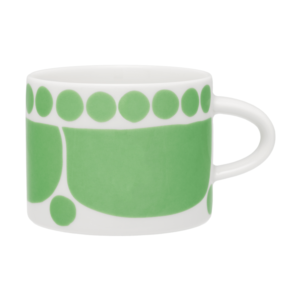 Arabia Sunnuntai cup 28 cl Green | Scandinavian Design | Coffee cups | Green
