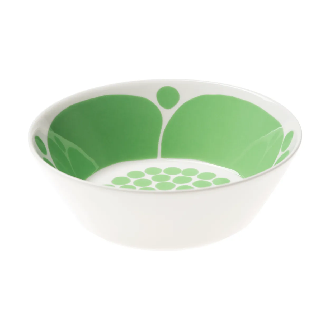 Arabia Sunnuntai deep plate o17 cm Green | Scandinavian Design | Deep plates | Green