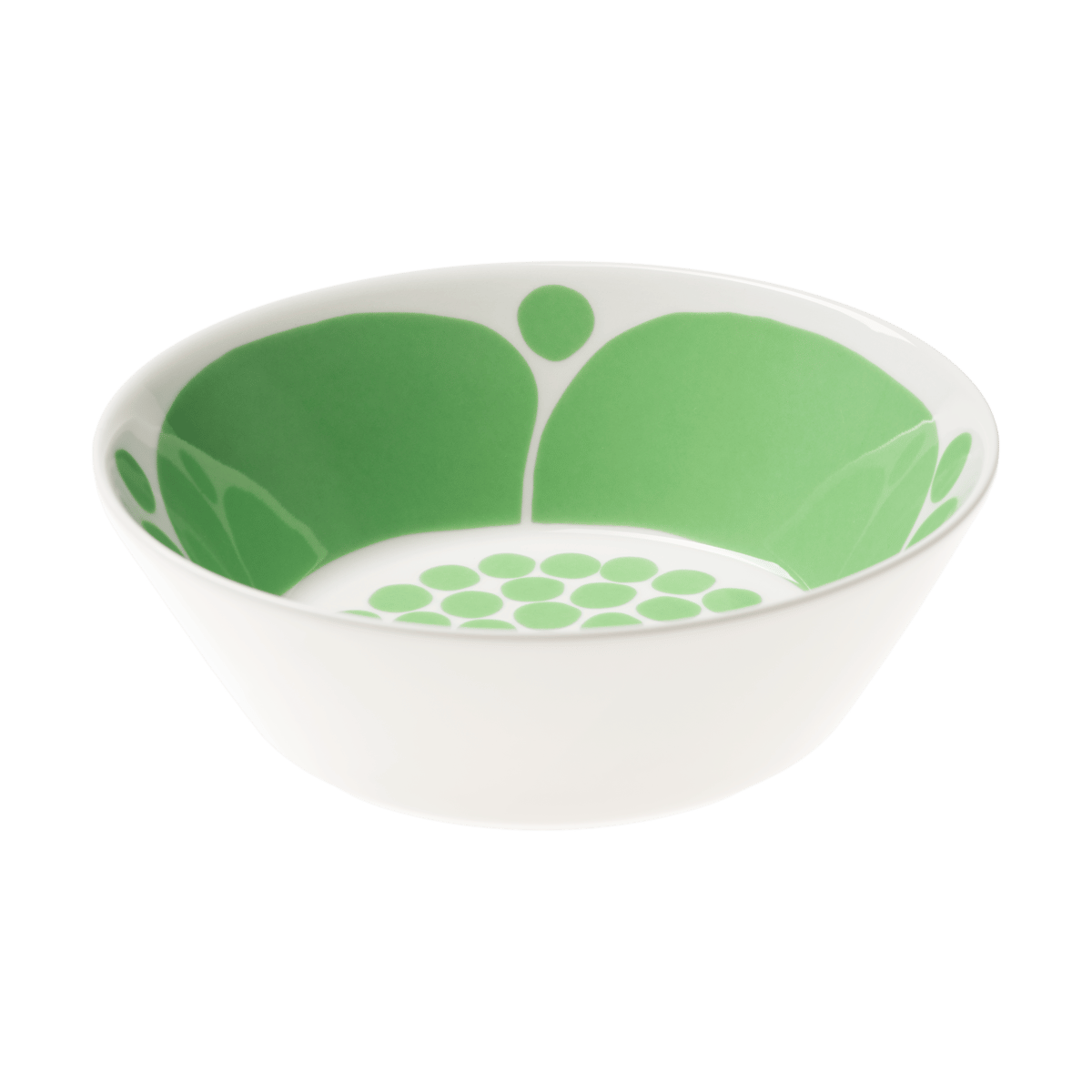Arabia Sunnuntai deep plate o17 cm Green | Scandinavian Design | Deep plates | Green