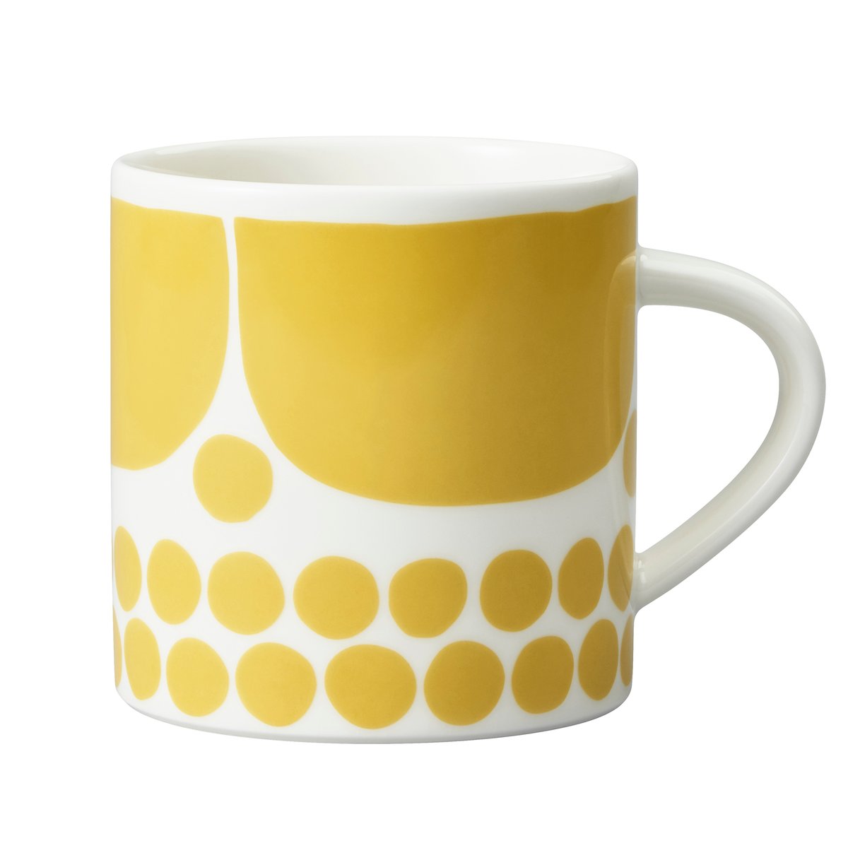Arabia Sunnuntai mug 35 cl Yellow | Scandinavian Design | Coffee cups | Yellow