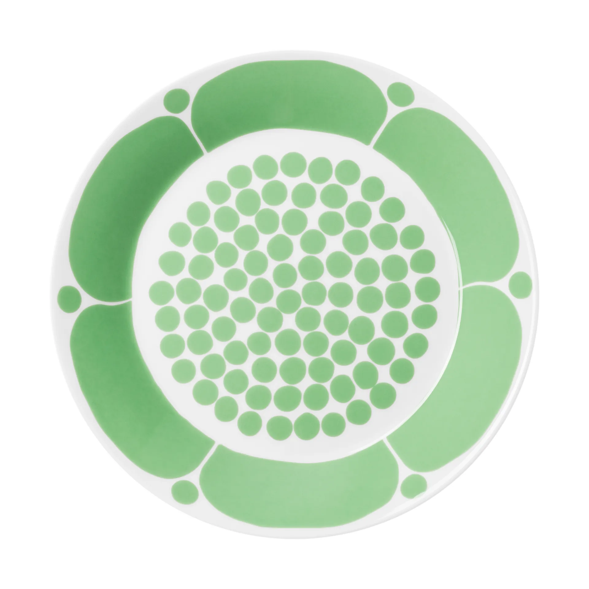 Sunnuntai plate, Green, Ø26 cm Arabia