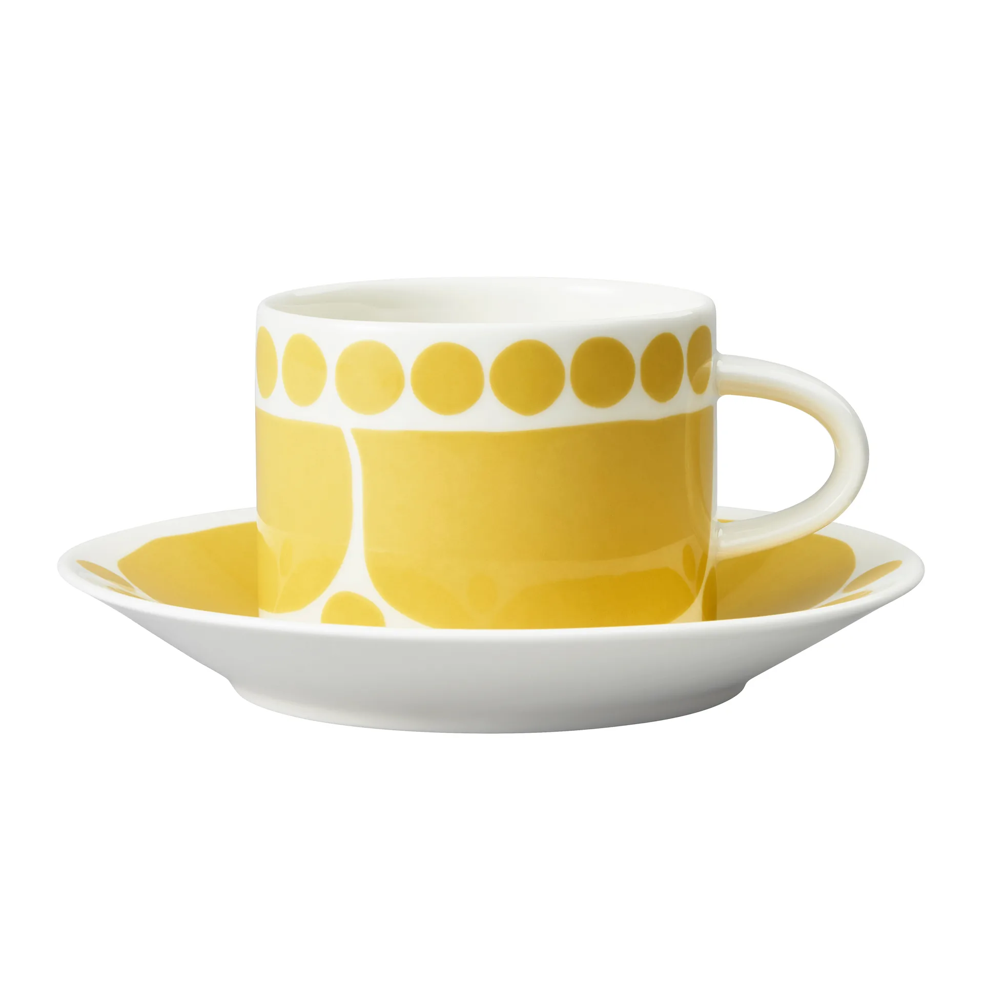 Sunnuntai saucer Ø16.5 cm, Yellow Arabia