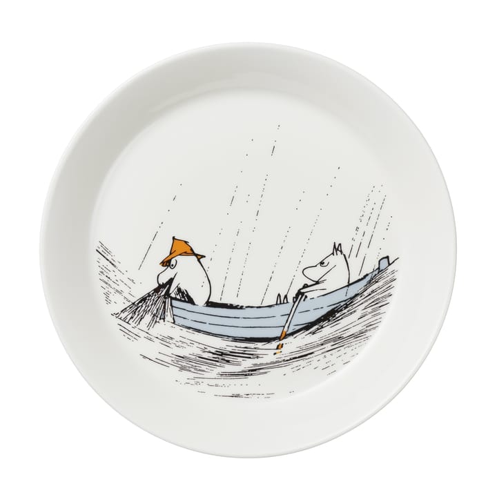 True to its origins Moomin plate 2017 - white - Arabia