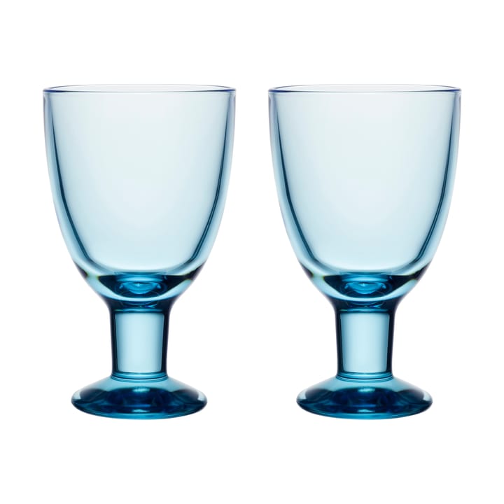 Verna glass 22 cl 2-pack - Aqua - Arabia