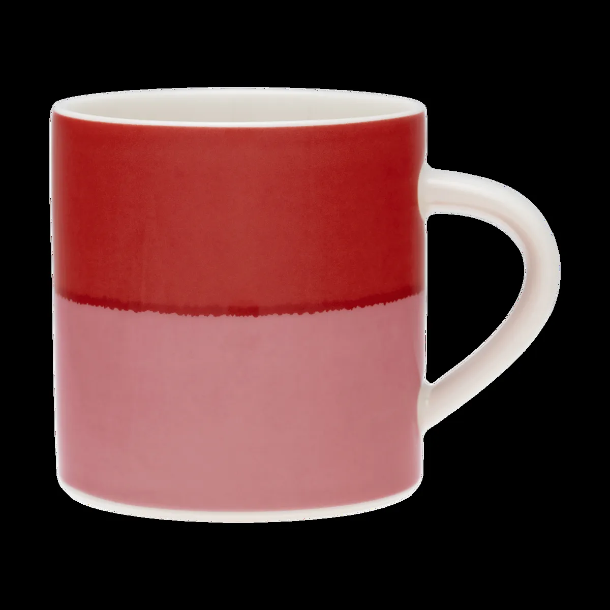 Arabia Vuokko mug 35 cl 2-color pink-red