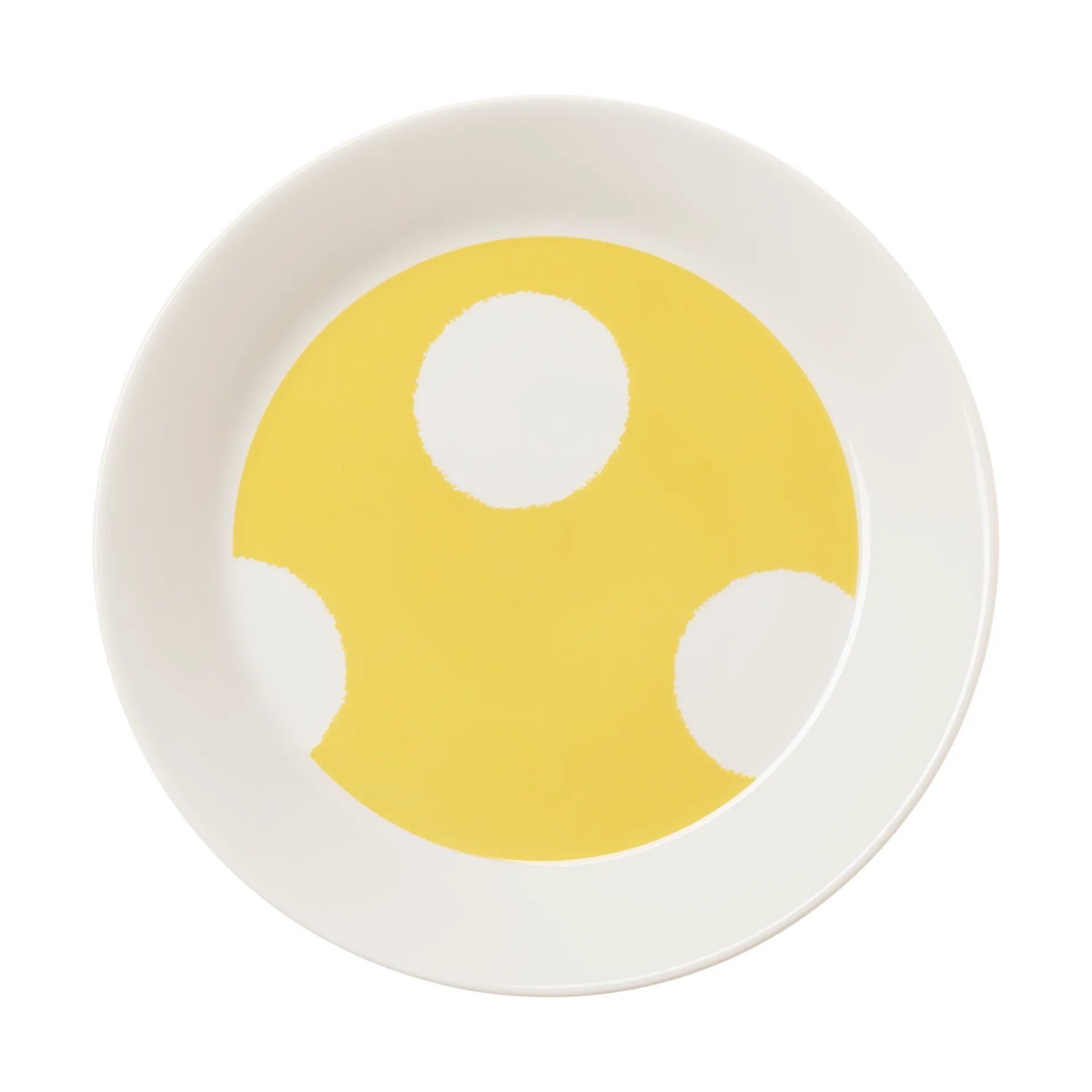 Vuokko plate Ø22 cm, Kraklee yellow Arabia