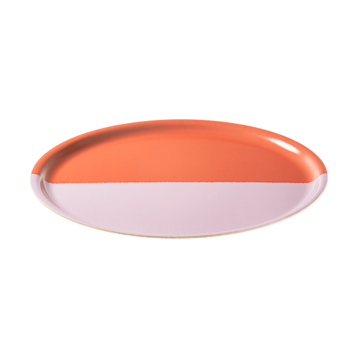 Vuokko tray Ø35 cm, 2-color pink-red Arabia