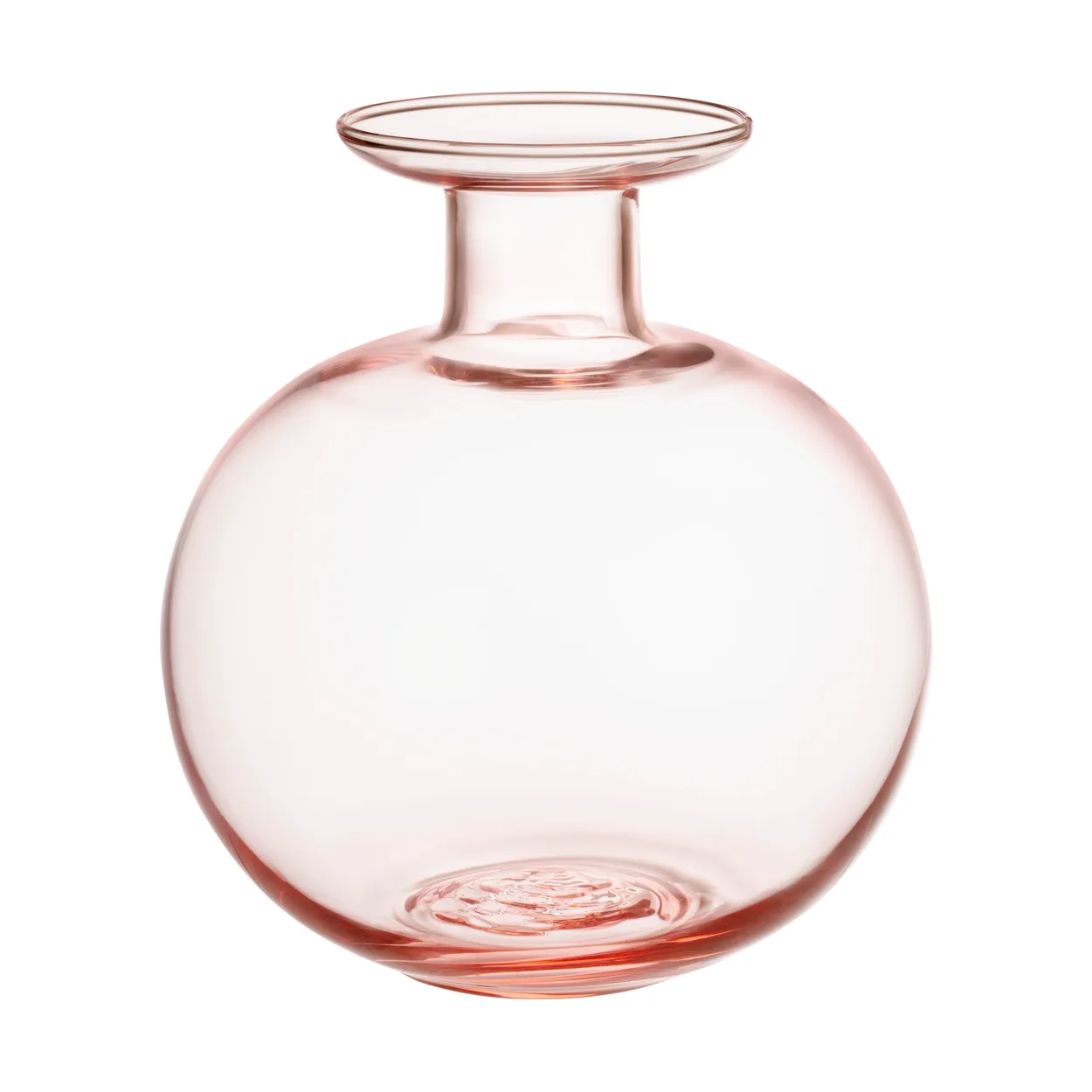 Arabia Vuokko vase 18 cm Salmon pink | Scandinavian Design | Vases | Green