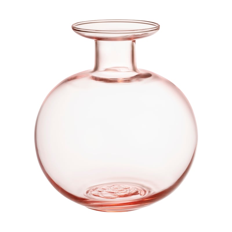 Arabia Vuokko vase 18 cm Salmon pink