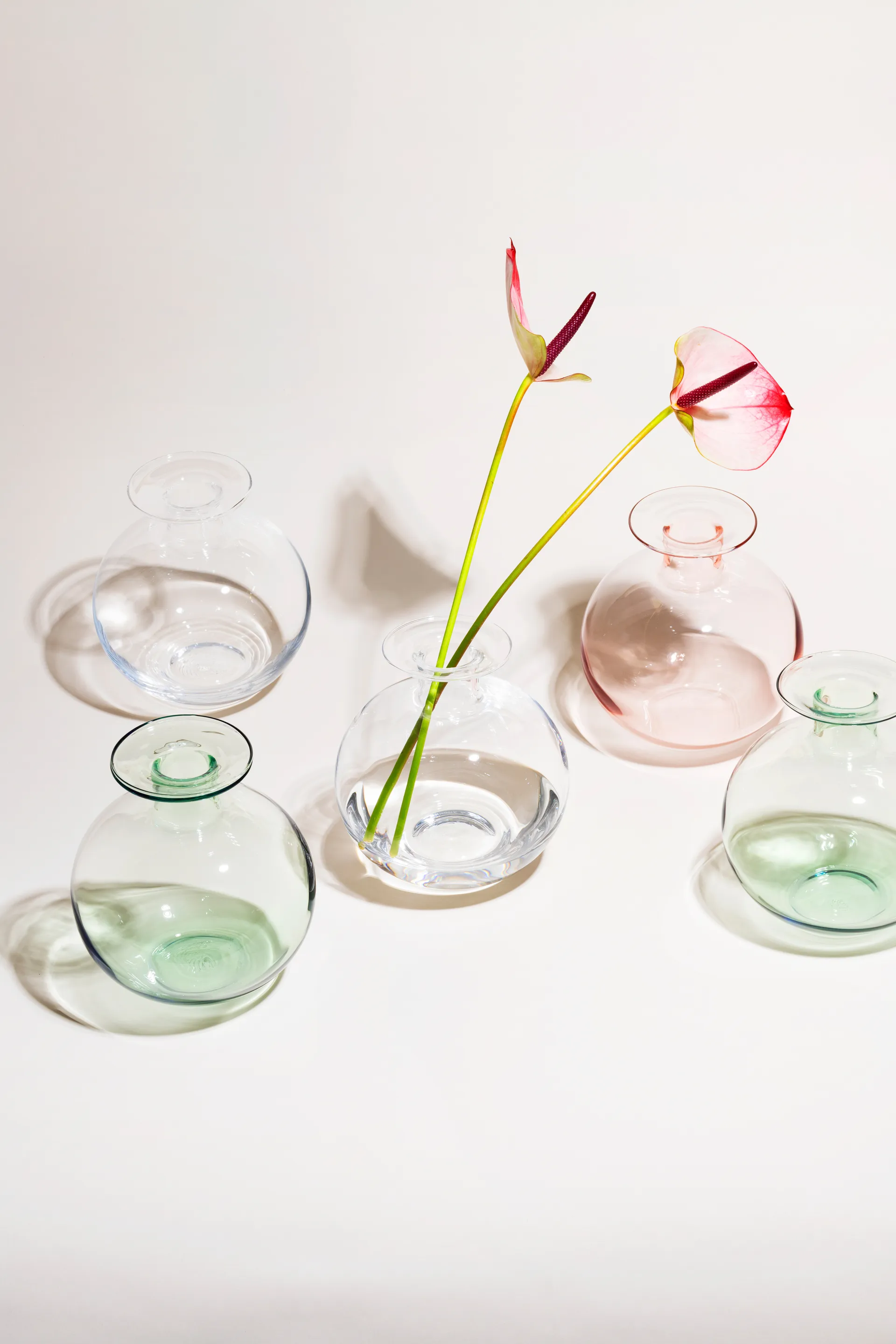 Vuokko vase 18 cm, Salmon pink Arabia