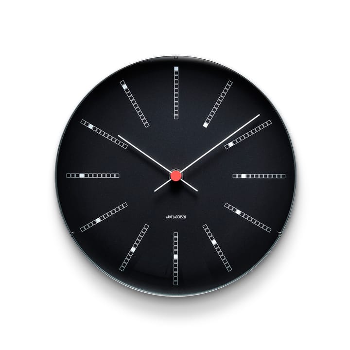 AJ Bankers clock black - Ø 29 cm - Arne Jacobsen Clocks