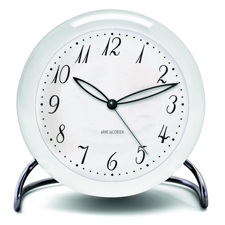 AJ LK table clock - white - Arne Jacobsen Clocks