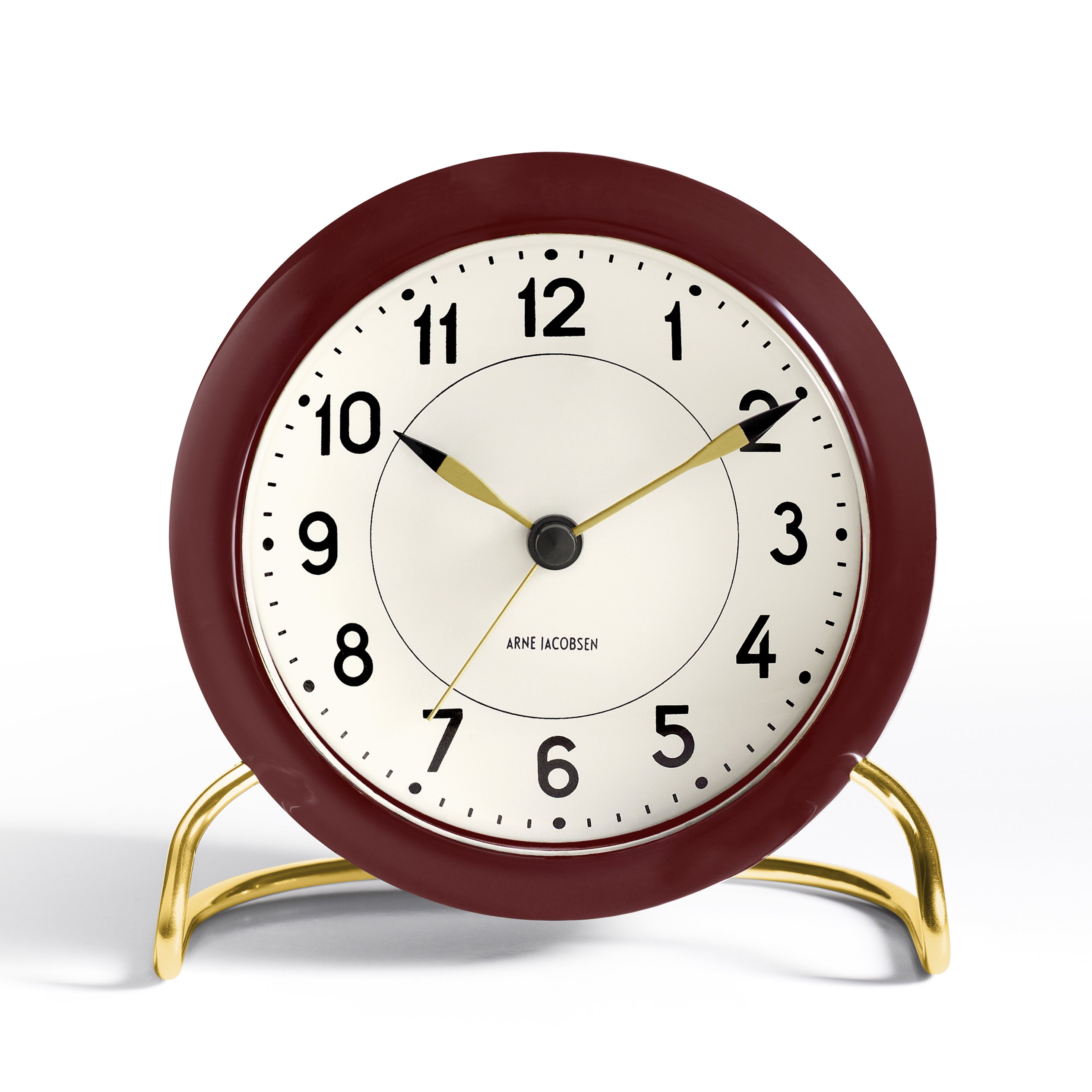 AJ Station table clock from Arne Jacobsen Clocks - NordicNest.com
