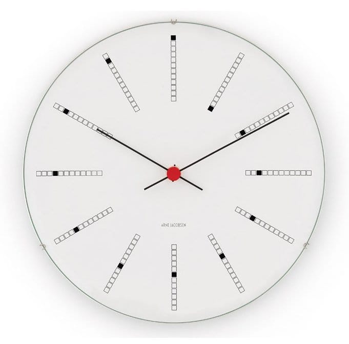 Arne Jacobsen Bankers wall clock - Ø 290 mm - Arne Jacobsen Clocks