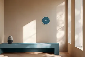 Arne Jacobsen City Hall - Blue, Ø29 cm - Arne Jacobsen Clocks