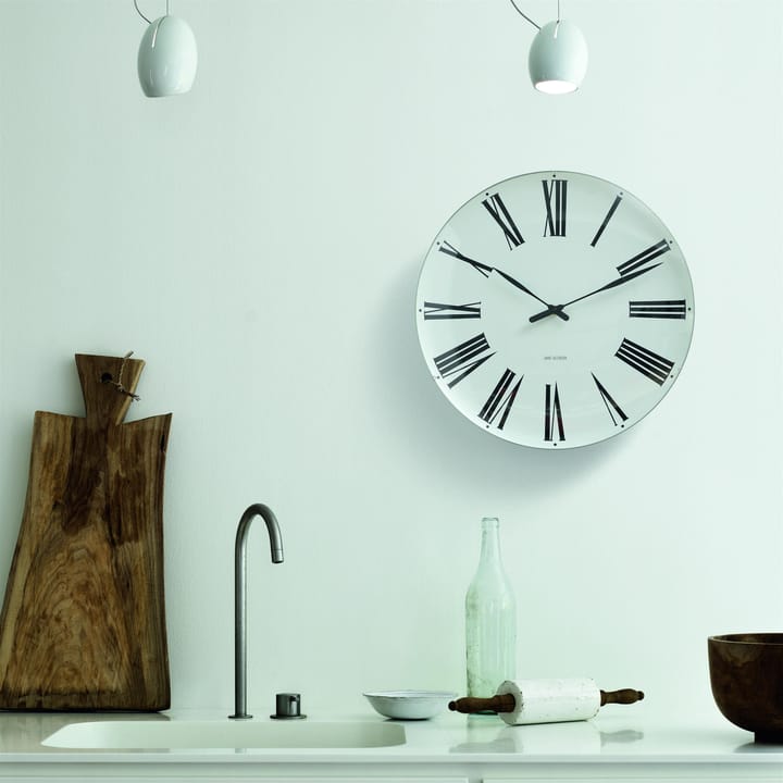 Arne Jacobsen Roman wall clock - Ø 48 cm - Arne Jacobsen Clocks