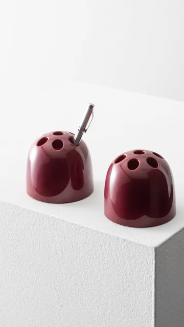 Dedalino pen holder - Ruby red - Artemide