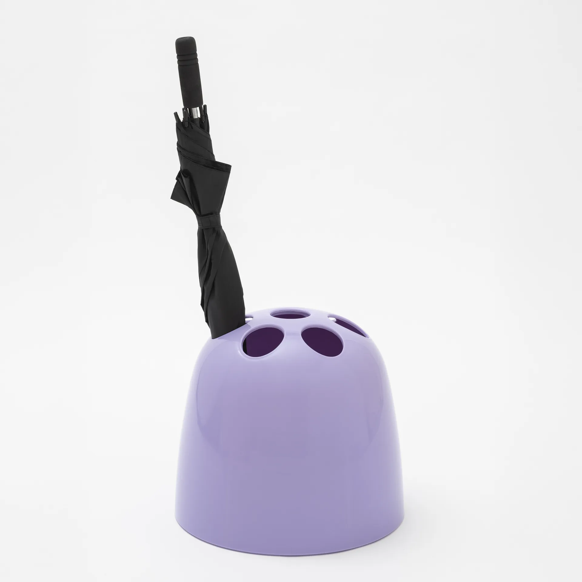 Dedalo umbrella stand, Lavender Artemide