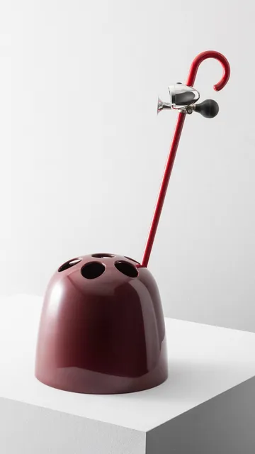 Dedalo umbrella stand - Ruby red - Artemide