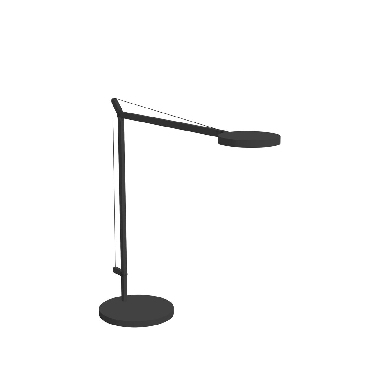 Artemide Demetra table lamp Glossy black | Scandinavian Design | Desk & table lamps | Black