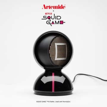 Eclisse x Squid Game table lamp Special Edition - Guard black - Artemide