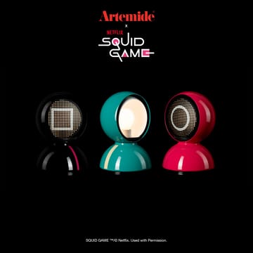 Eclisse x Squid Game table lamp Special Edition - Guard black - Artemide