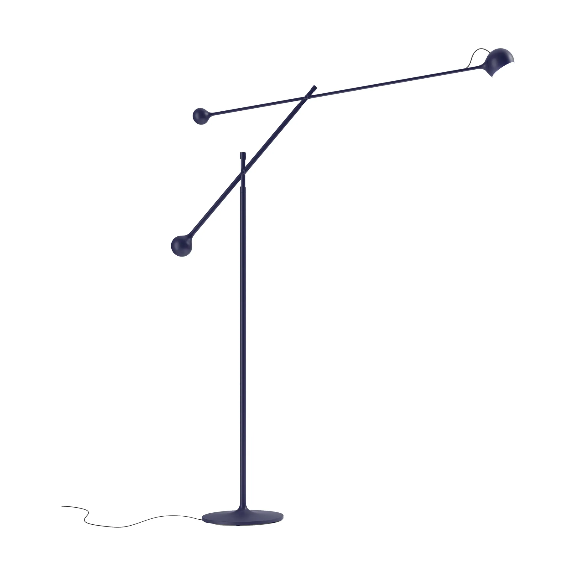 Ixa floor lamp, Blue Artemide