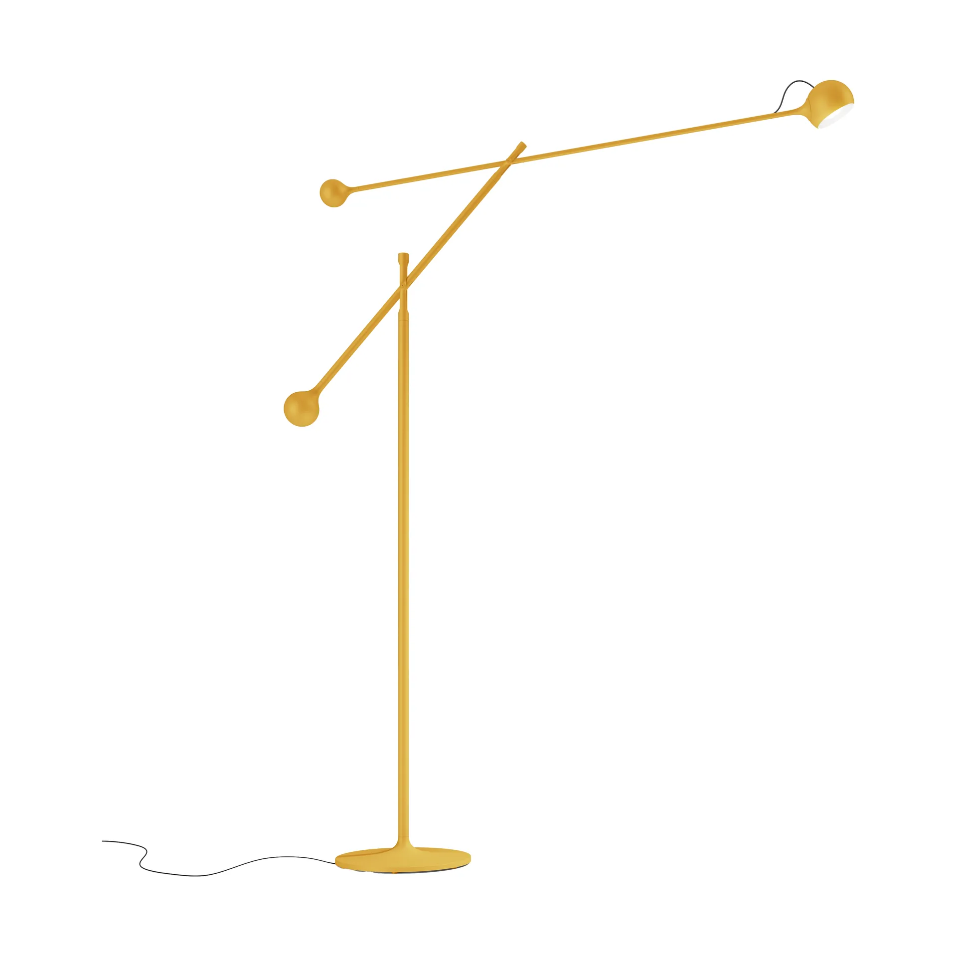 Ixa floor lamp, Yellow Artemide
