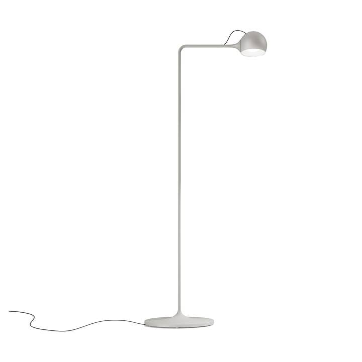 Ixa Reading floor lamp - White-grey - Artemide