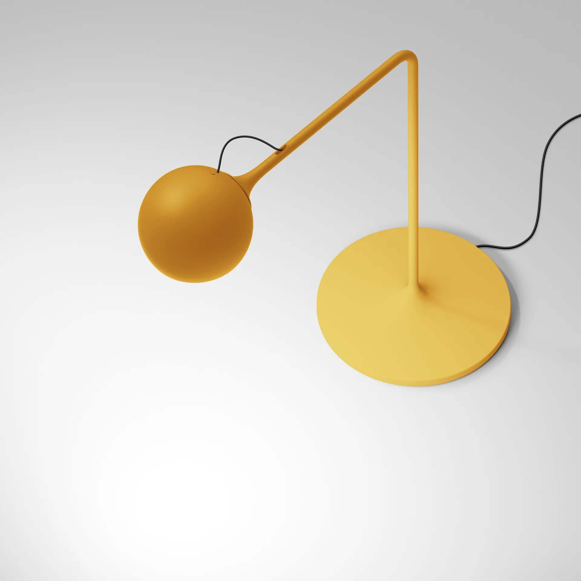 Ixa table lamp, Yellow Artemide