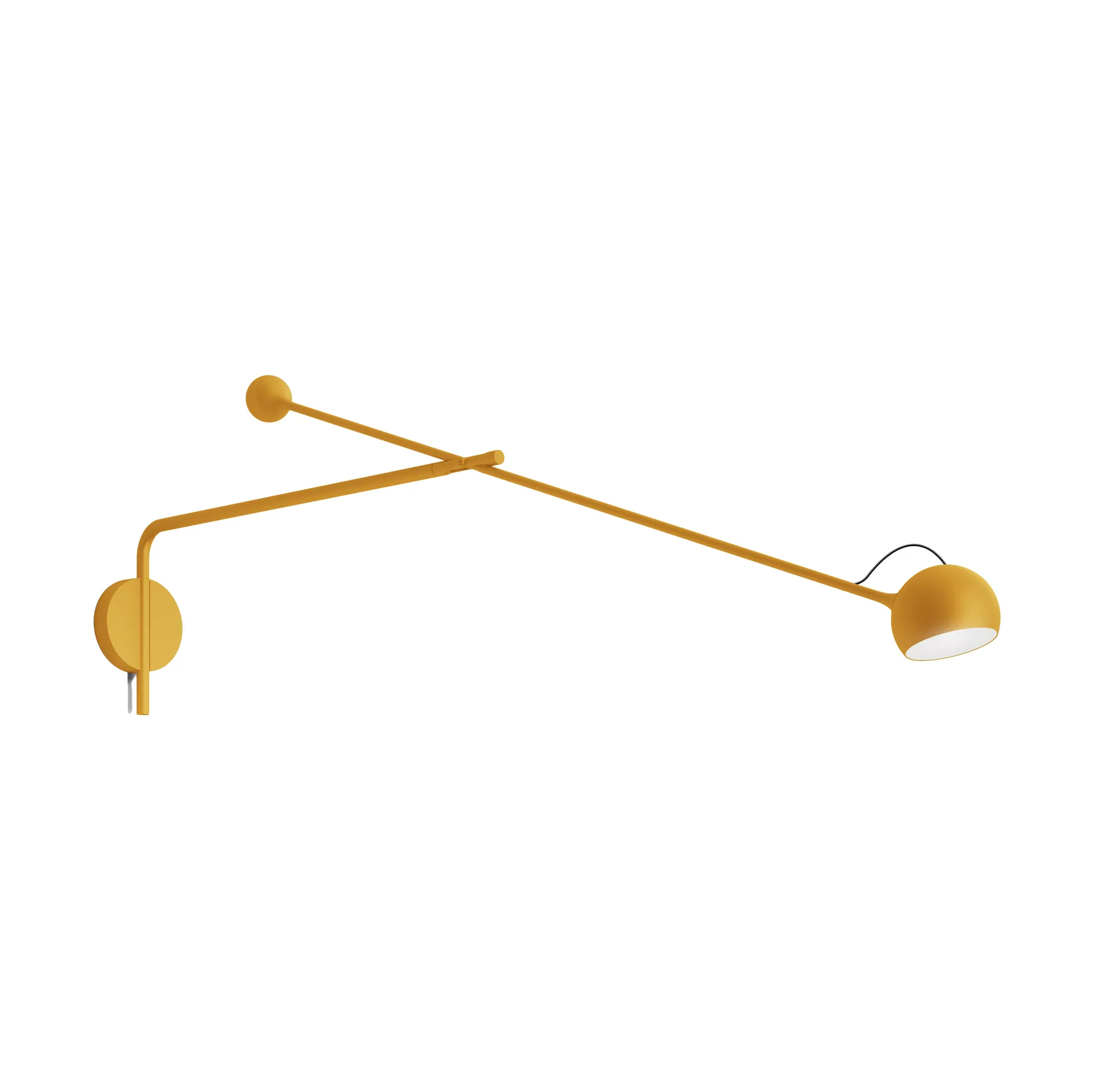 Ixa wall lamp L, Yellow Artemide