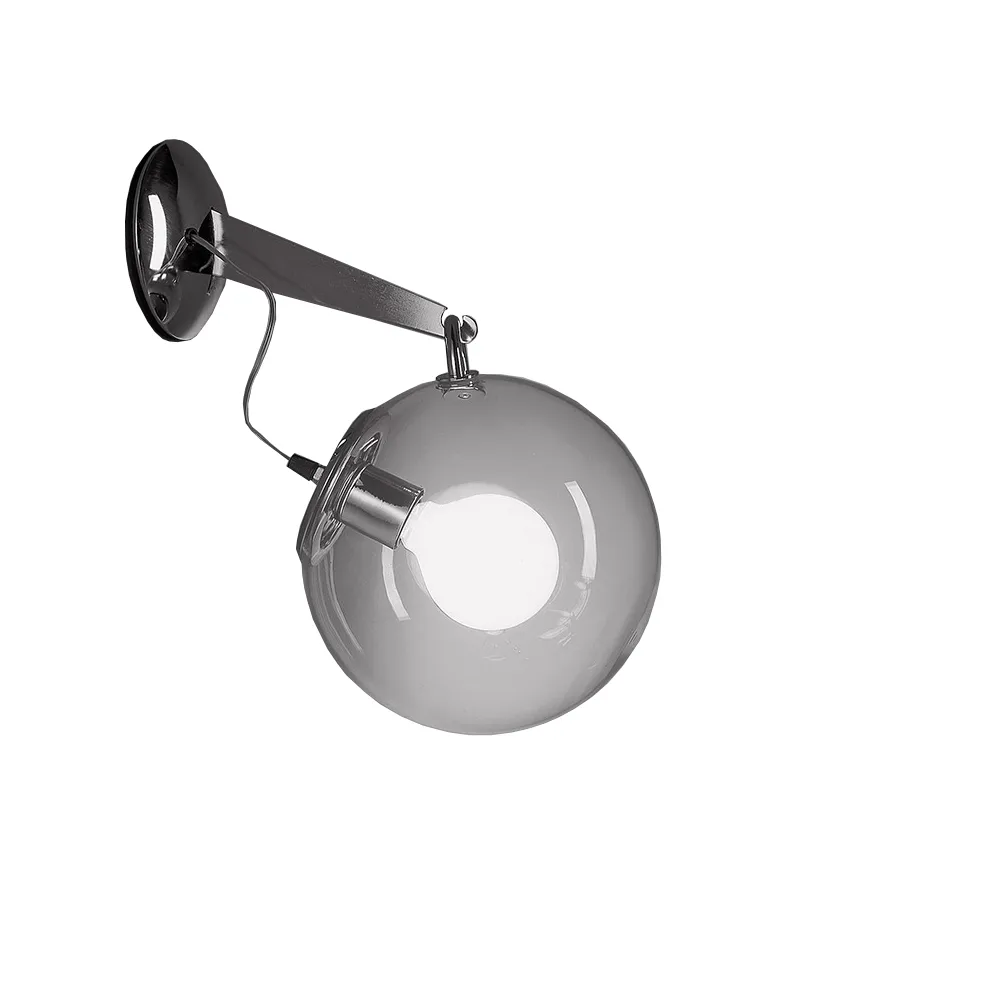 Artemide Miconos wall lamp Chrome | Scandinavian Design | Wall lights | Silver-coloured