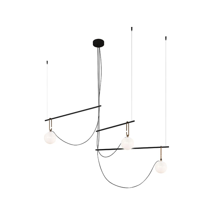 nh S3 14 pendant - Black-brass - Artemide