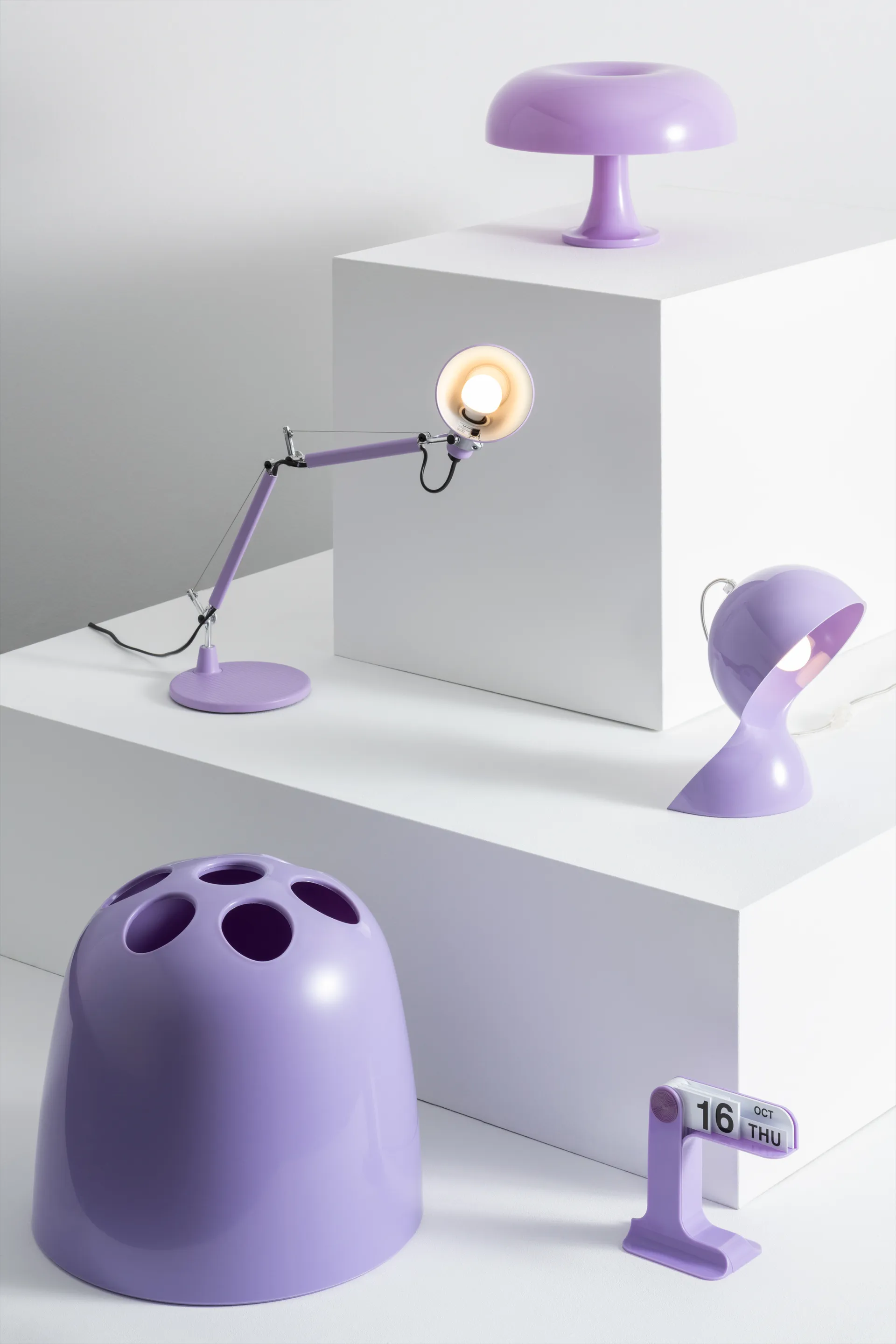 Timor perpetual calendar, Lavender Artemide