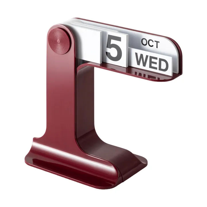 Timor perpetual calendar - Ruby red - Artemide